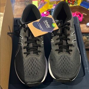 Asics Black Athletic Shoes